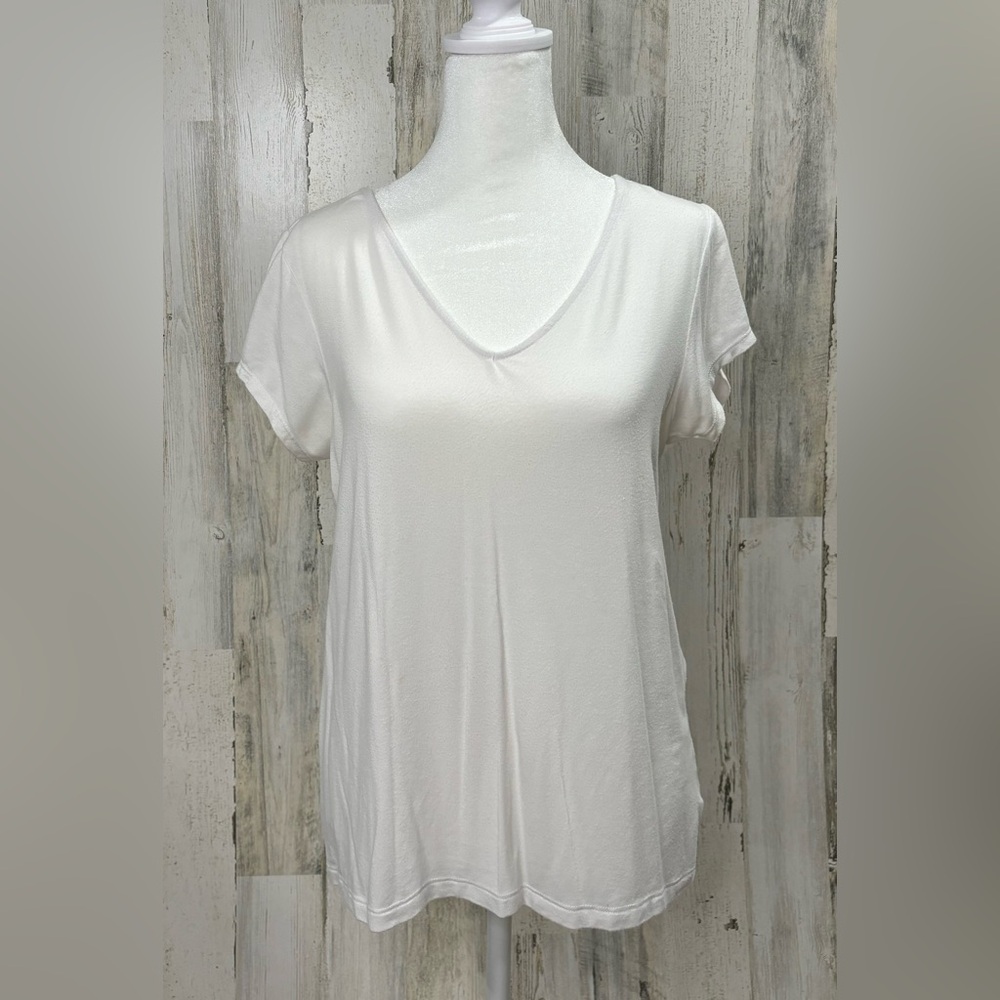 Willi Smith Solid Tee with Twist Back